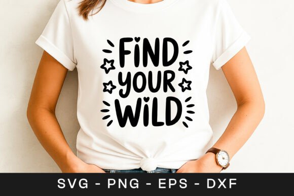 Find Your Wild Motivation Quote SVG PNG Review