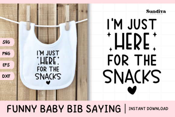 Funny Baby Bib Quote SVG 13 Review for Real Projects