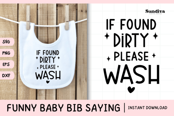 Funny Baby Bib Quote SVG 14: A Playful Design for Real Projects