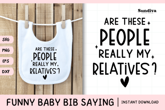 Funny Baby Bib Quote SVG 2 Review for Real Projects