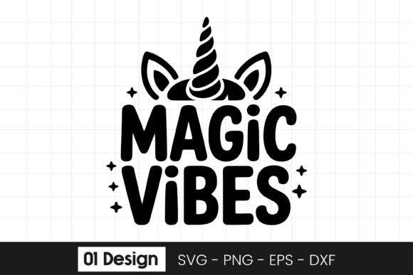 Magic Vibes Unicorn Fantasy Quote SVG Review for Real Embroidery Projects
