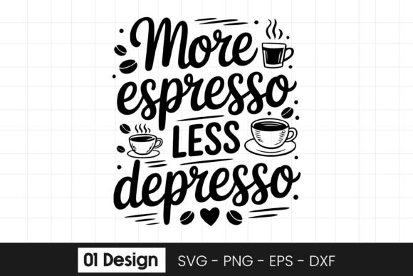 More Espresso Less Depresso SVG Review for Real Embroidery Projects